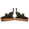 Art Deco Bronze Cat Bookends by Louis Riche for Patrouilleau Foundry, 1920s, Set of 2, Image 1