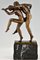 Art Nouveau Bronze Sculpture of Dancing Nude Couple by Charles Samuel, 1900s 7
