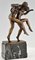 Escultura modernista de bronce de una pareja desnuda de Charles Samuel, década de 1900, Imagen 6