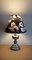 Lámpara de mesa vintage de cromo, años 70, Imagen 4