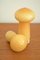 Vintage Mushroom Salt and Pepper by Michael Bang for Holmegaard, 1970s, Set of 2 2