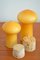 Sale e pepe a forma di fungo vintage di Michael Bang per Holmegaard, anni '70, set di 2, Immagine 4