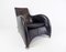 Leather Armchair with Ottoman by Montis Loge for Gerard Van Den Berg, 1980s, Image 8