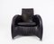 Leather Armchair with Ottoman by Montis Loge for Gerard Van Den Berg, 1980s 10