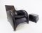 Leather Armchair with Ottoman by Montis Loge for Gerard Van Den Berg, 1980s 7