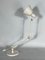 Lampada da tavolo grande regolabile bianca di Stilnovo, anni '60, Immagine 7
