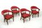 Fauteuils Club, Angleterre, 1970s, Set de 4 6