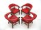 English Club Chairs, 1970s, Set of 4, Image 4