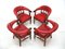 Fauteuils Club, Angleterre, 1970s, Set de 4 4