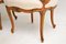 Vintage French Walnut Salon Chairs, 1930s, Set of 2 8