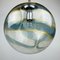 Vintage Swirled Murano Glass Pendant Lamp from Vistosi, Italy, 1970s 5
