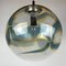 Vintage Swirled Murano Glass Pendant Lamp from Vistosi, Italy, 1970s 7