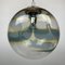 Vintage Swirled Murano Glass Pendant Lamp from Vistosi, Italy, 1970s 10