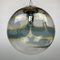 Vintage Swirled Murano Glass Pendant Lamp from Vistosi, Italy, 1970s, Image 10