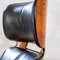 Reclining Armchair with Footrest in Curved Wood & Leather by George Mulhauser for Plycraft, 1950s, Image 12