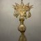 Lámpara de araña veneciana grande de cristal de Murano de Venini, años 50, Imagen 10