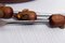 Teak Aperitif Service Set from Rostfrei, Set of 7, Image 3