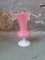 2-Tone Pink Glass Vase from Empoli, 1970s 3