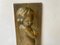 Bronze Relief Wandplakette von Infant Girl, 1930er 5