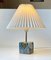 Lampe de Bureau Cubique Scandinave en Agate Bleue 2