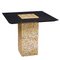 Metal Rock Gold Table by Michael Young 1