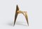 SQN1-F2A Bow Tie Chair in Brass by Zhoujie Zhang 2