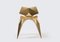 SQN1-F2A Bow Tie Chair in Brass by Zhoujie Zhang 1