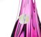 Lampe de Bureau Violette en Cristal Transparent de Val Saint Lambert 4