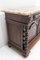 French Louis XIII Style Credenza with Marble Top, 1800s, Image 4