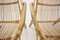 Czechoslovakia Lounge Chairs in Rattan by Alan Fuchs, 1960s, Set of 2, Image 10