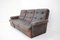 Modular Five Seater Sofa in Leather, 1980s, Set of 5 20