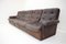 Modular Five Seater Sofa in Leather, 1980s, Set of 5 5