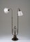 Mid-Century Swedish Floor Lamp by Tor Wolfenstein for Ditzingers, 1930s, Image 3