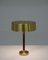 Swedish Mid-Century Table Lamp in Brass and Wood by Boréns, 1960s, Image 8