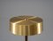 Swedish Mid-Century Table Lamp in Brass and Wood by Boréns, 1960s, Image 3