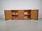 Rattan Parquet Style Credenza Sideboard, Italy, 1970s, Image 5