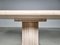 Travertine Samo Dining Table attributed to Carlo Scarpa for Simon Gavina, 1970s 10