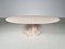 Travertine Samo Dining Table attributed to Carlo Scarpa for Simon Gavina, 1970s 3