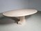 Travertine Samo Dining Table attributed to Carlo Scarpa for Simon Gavina, 1970s 4