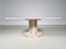 Travertine Samo Dining Table attributed to Carlo Scarpa for Simon Gavina, 1970s, Image 2