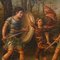 Lombard Artist, Scenes from Orlando Furioso, Late 18th Century, Oil on Canvas Paintings, Framed, Set of 4 8