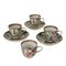 Tasses Canton en Porcelaine, Set de 7 1