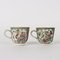 Canton Porcelain Cups, Set of 7 5