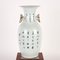 Vintage White Baluster Vase, Image 8