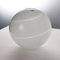 Colorless and Milky Glass Ball Bowl, Italy, 1970s 1