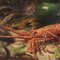 Riccardo Pellegrini, Still Life with Lobster, Fish and Vegetables, Oil on Canvas 3