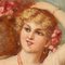 H. Waldek, Figura femenina, siglo XIX, óleo sobre lienzo, enmarcado, Imagen 4