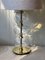 Lámpara de mesa Stilarmatur de vidrio transparente, años 60, Imagen 4