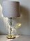 Lámpara de mesa Stilarmatur de vidrio transparente, años 60, Imagen 3