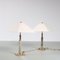 Brass & Chrome Table Lamps from Sölken Leuchten, Germany, 1970s, Set of 2, Image 1